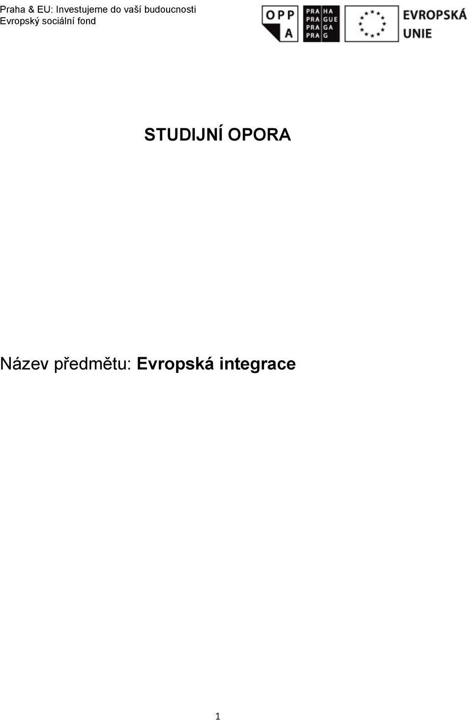 předmětu: