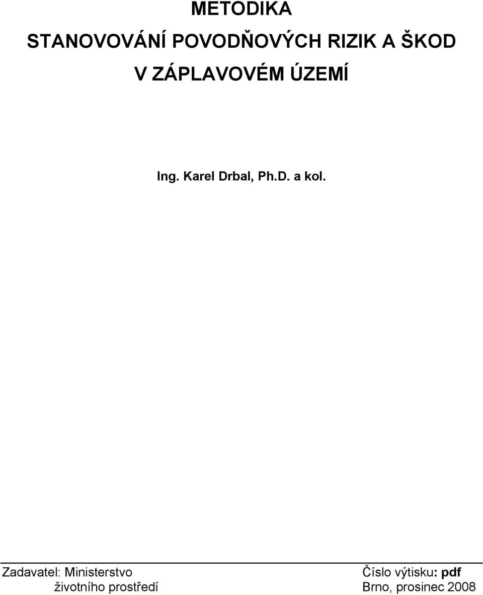 D. a kol.