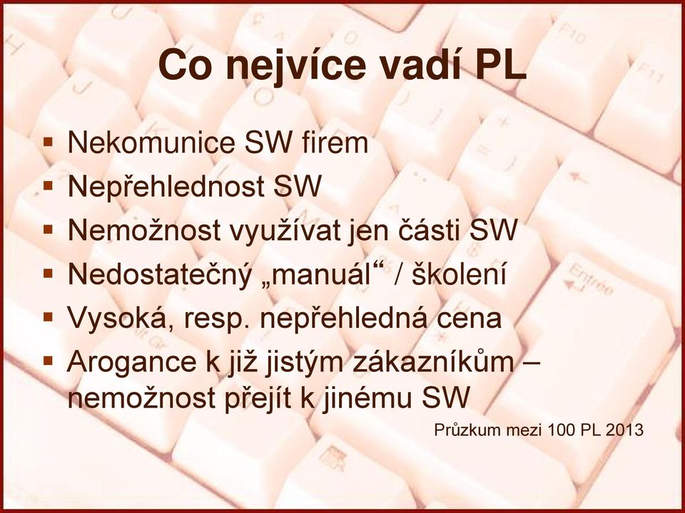 školení Vysoká, resp.