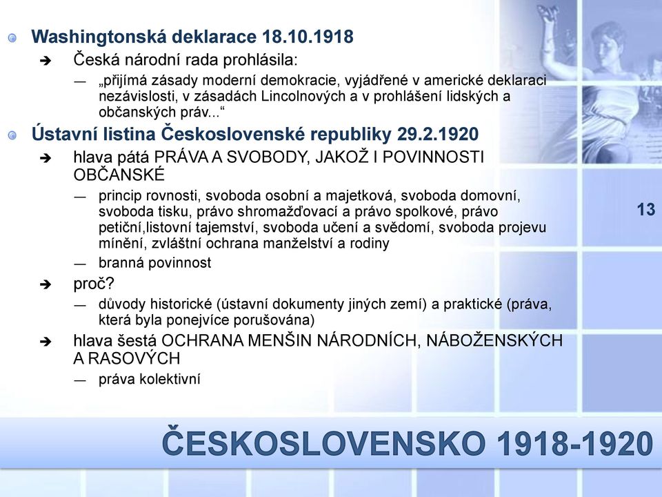 .. Ústavní listina Československé republiky 29