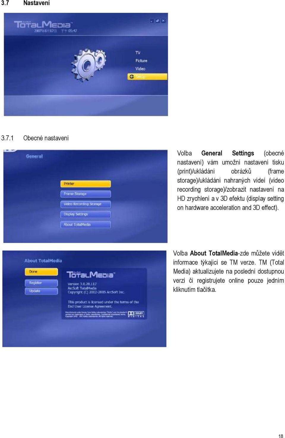 (display setting on hardware acceleration and 3D effect).