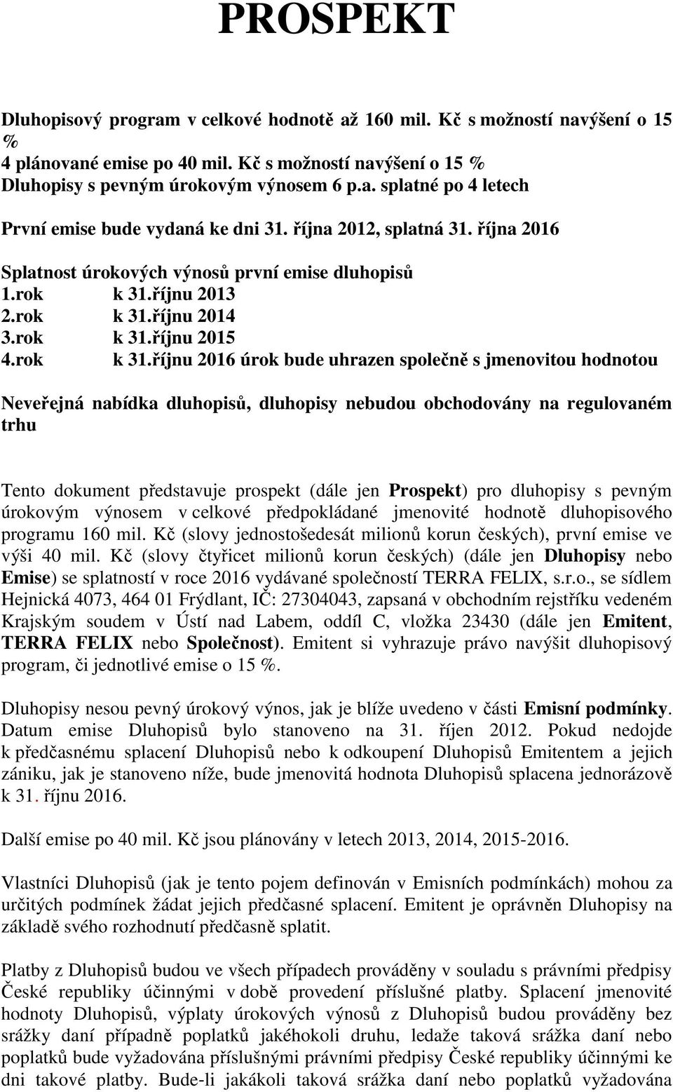 říjnu 2013 2.rok k 31.