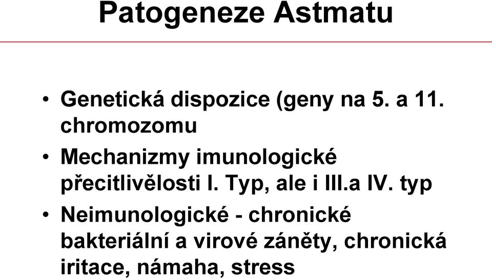 Typ, ale i III.a IV.