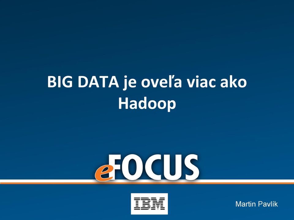 ako Hadoop