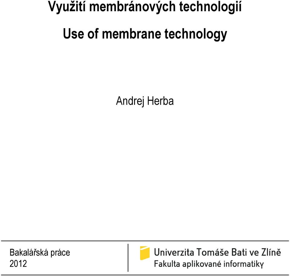 membrane technology
