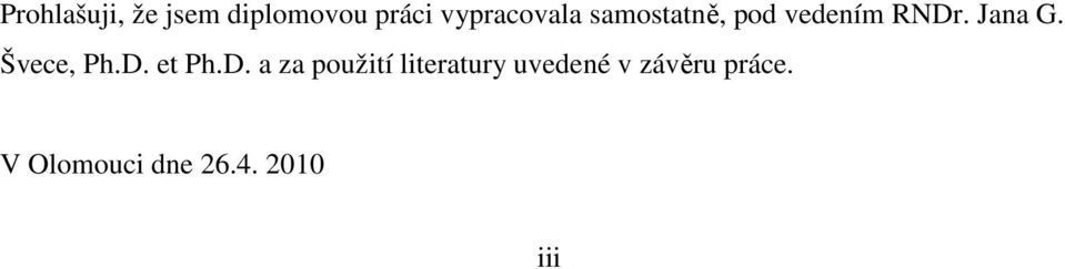Jana G. Švece, Ph.D.