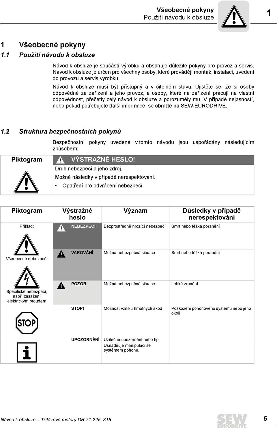 Ujistěte se, že si osoby odpovědné za zařízení a jeho provoz, a osoby, které na zařízení pracují na vlastní odpovědnost, přečetly celý návod k obsluze a porozuměly mu.