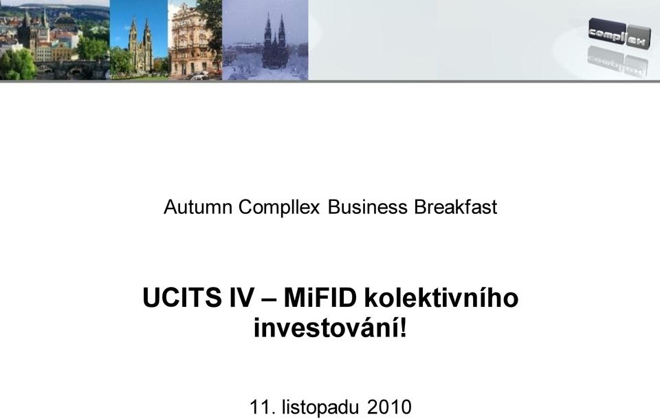 UCITS IV MiFID