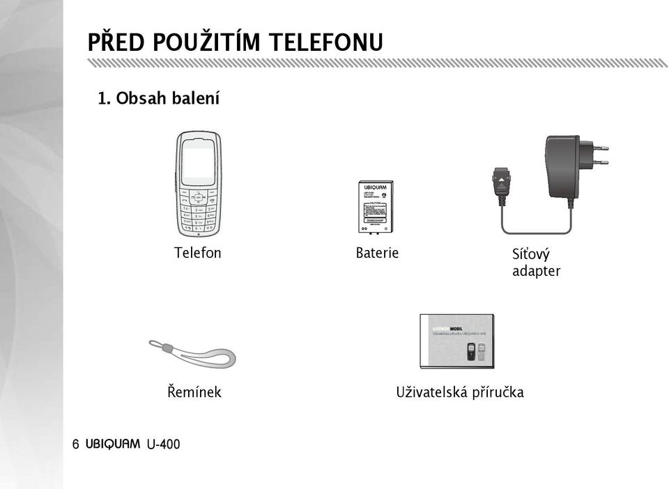 Síťový adapter Uživatelská
