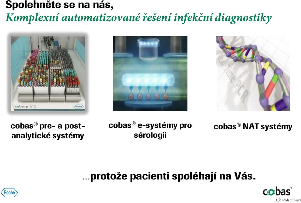 postanalytické systémy cobas e-systémy pro