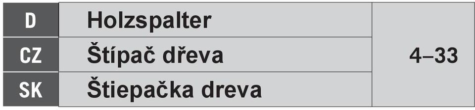 Štípač dřeva