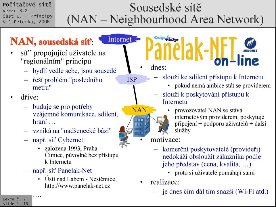 síť Panelak-Net Ústí nad Labem - Nestěmice, http://www.panelak-net.cz. Slide č.