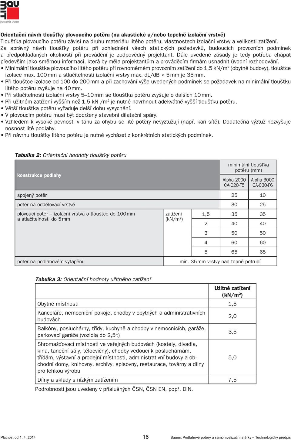 Dále uvedené zásady je tedy potřeba chápat především jako směrnou informaci, která by měla projektantům a prováděcím fi rmám usnadnit úvodní rozhodování.