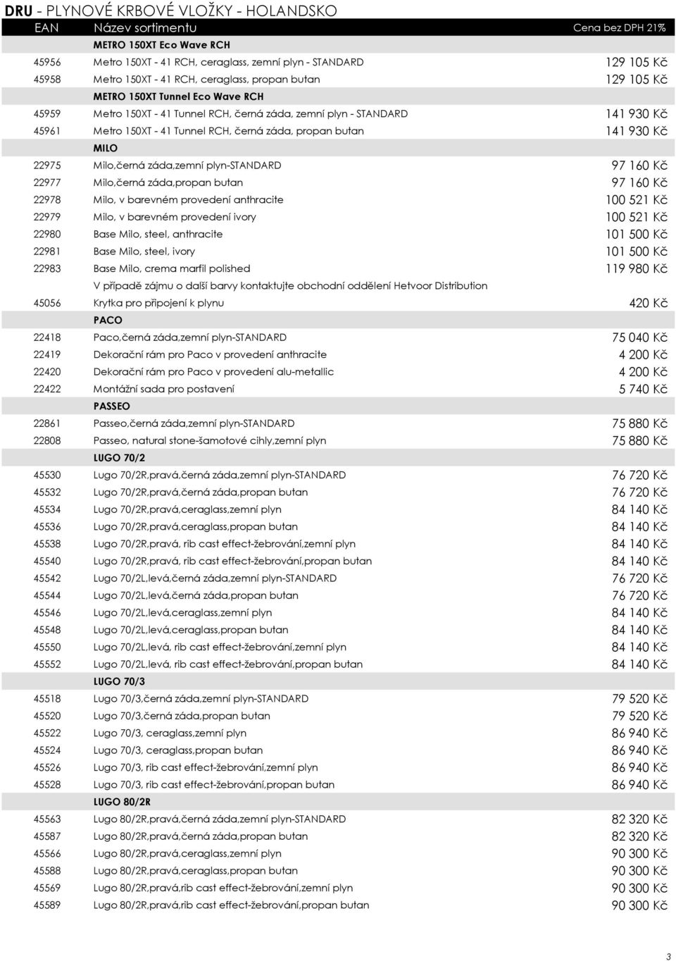 propan butan 141 930 Kč MILO 22975 Milo,černá záda,zemní plyn-standard 97 160 Kč 22977 Milo,černá záda,propan butan 97 160 Kč 22978 Milo, v barevném provedení anthracite 100 521 Kč 22979 Milo, v