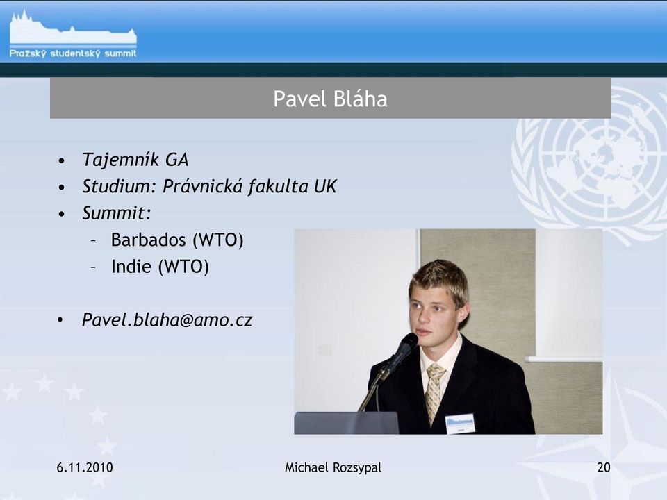 Barbados (WTO) Indie (WTO) Pavel.
