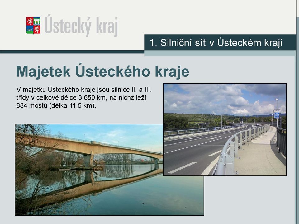 jsou silnice II. a III.