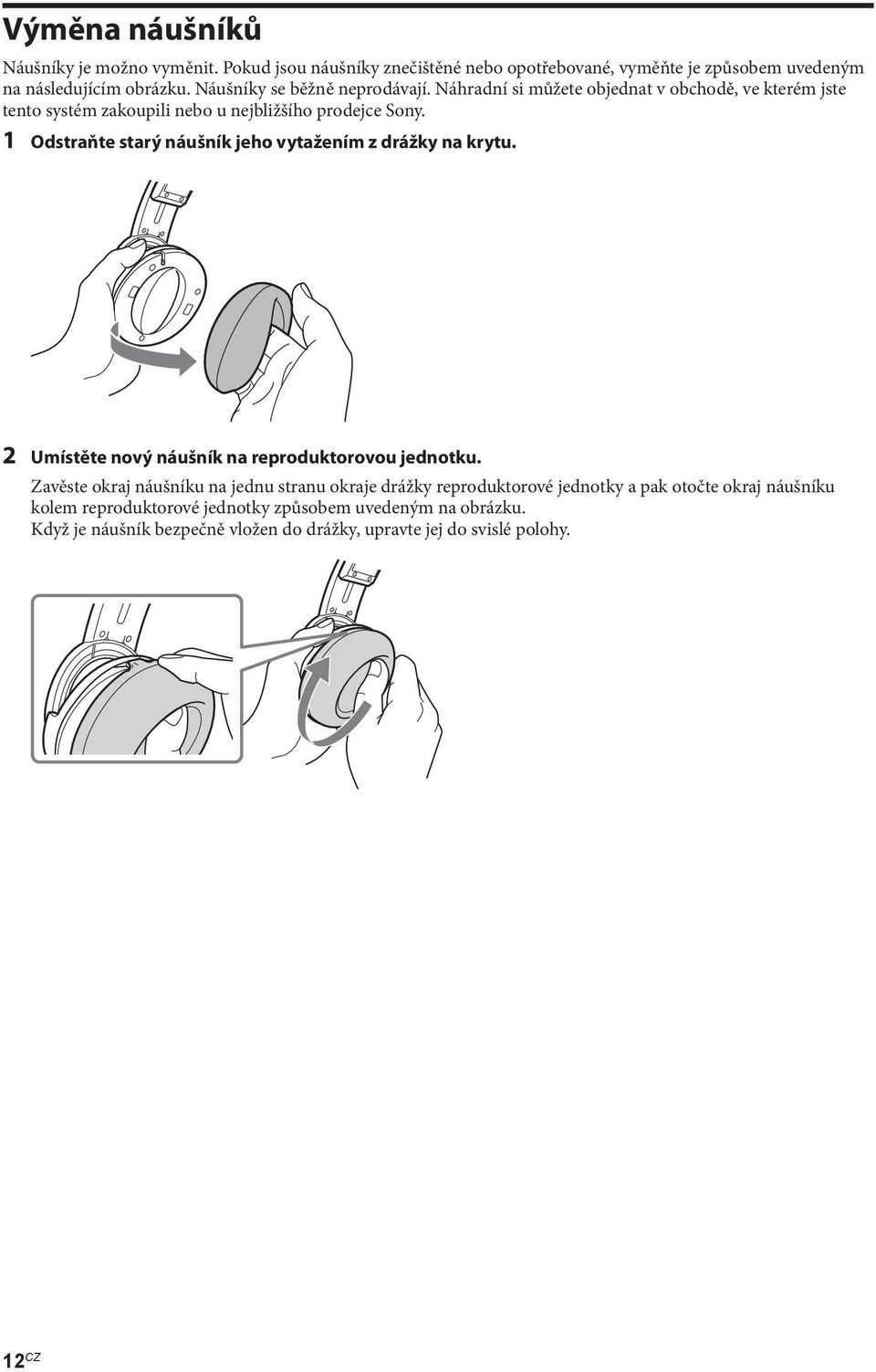 Bezdrátový sluchátkový stereo systém - PDF Stažení zdarma