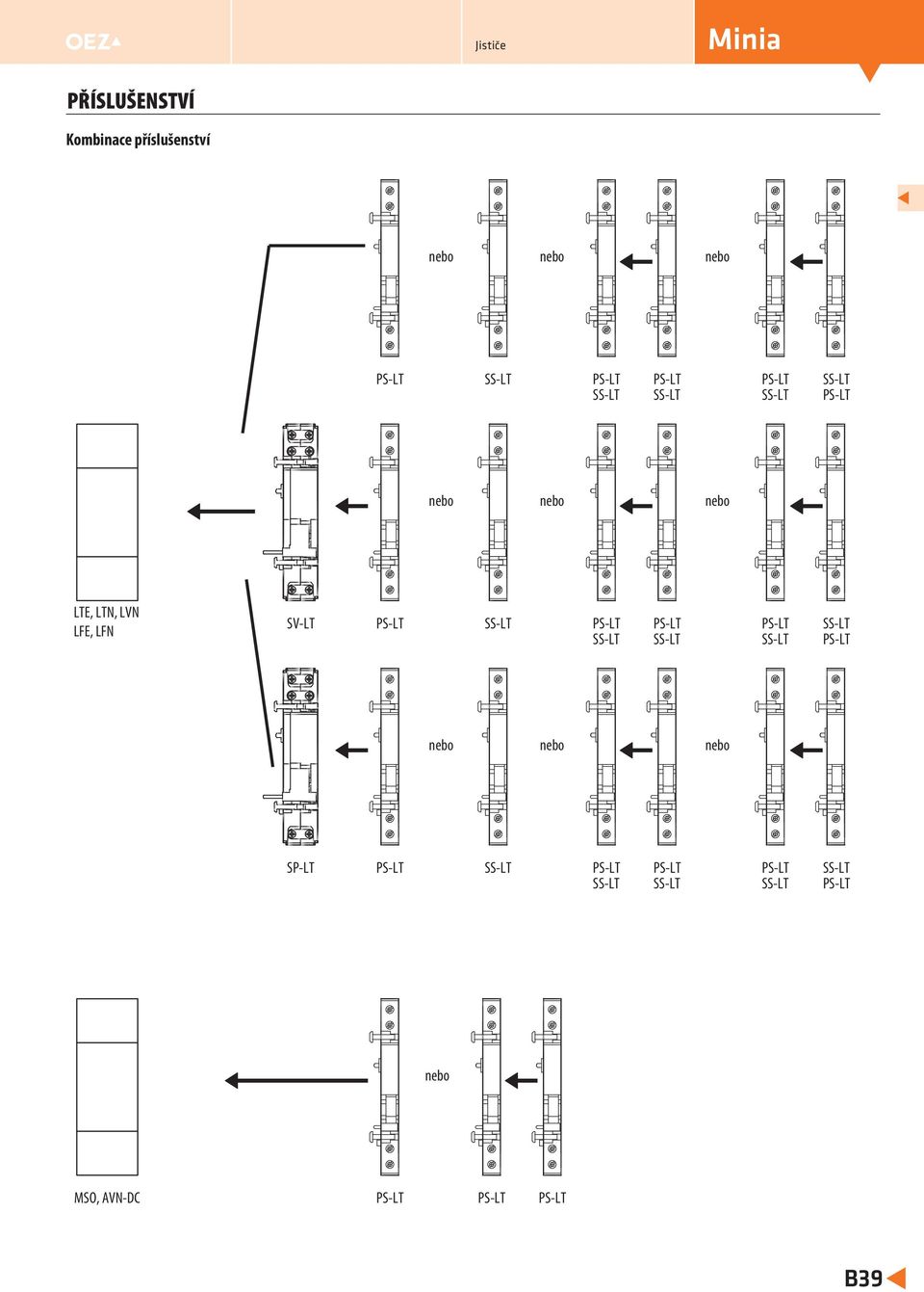 LTE, LTN, LVN LFE, LFN SV-LT