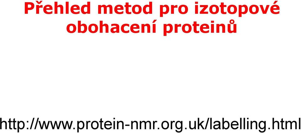 proteinů http://www.