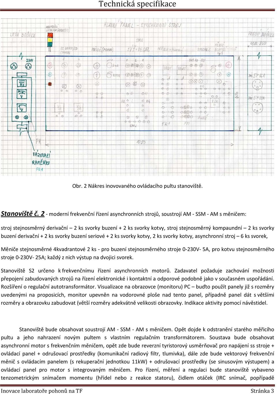 buzení derivační + 2 ks svorky buzení seriové + 2 ks svorky kotvy, 2 ks svorky kotvy, asynchronní stroj 6 ks svorek, Měniče stejnosměrné 4kvadrantové 2 ks - pro buzení stejnosměrného stroje 0-230V-