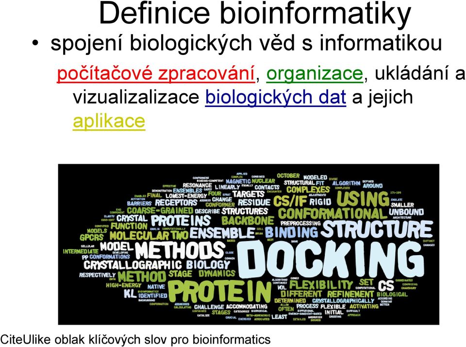 ukládání a vizualizalizace biologických dat a jejich