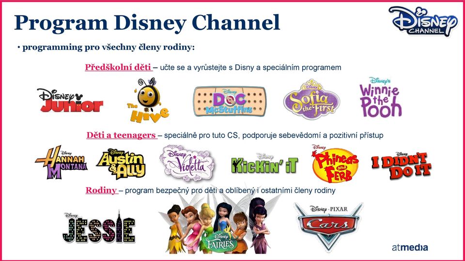 Disney Channel. Absolutní špička v zábavě pro děti a rodiny - PDF Stažení  zdarma