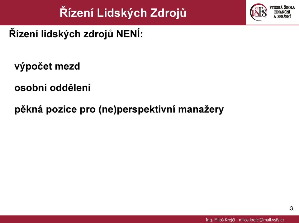 mezd osobní oddělení pěkná