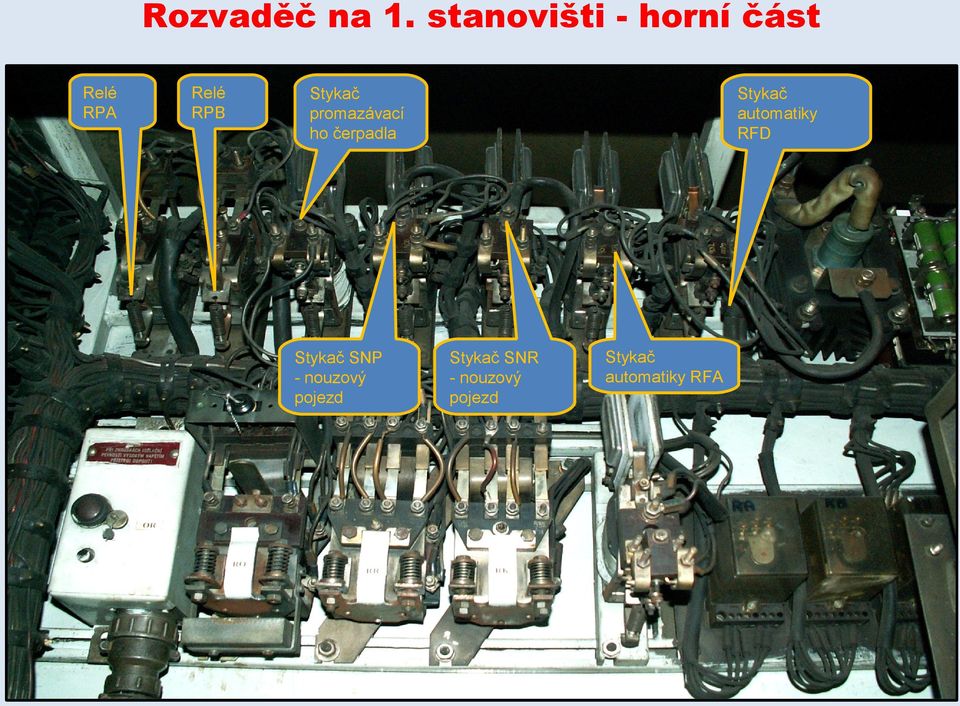 Stykač promazávací ho čerpadla Stykač SNP -