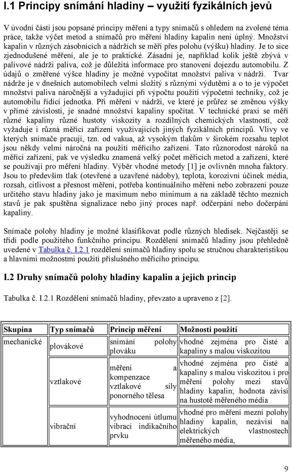 Zásadní je, například kolik ještě zbývá v palivové nádrži paliva, což je důležitá informace pro stanovení dojezdu automobilu.