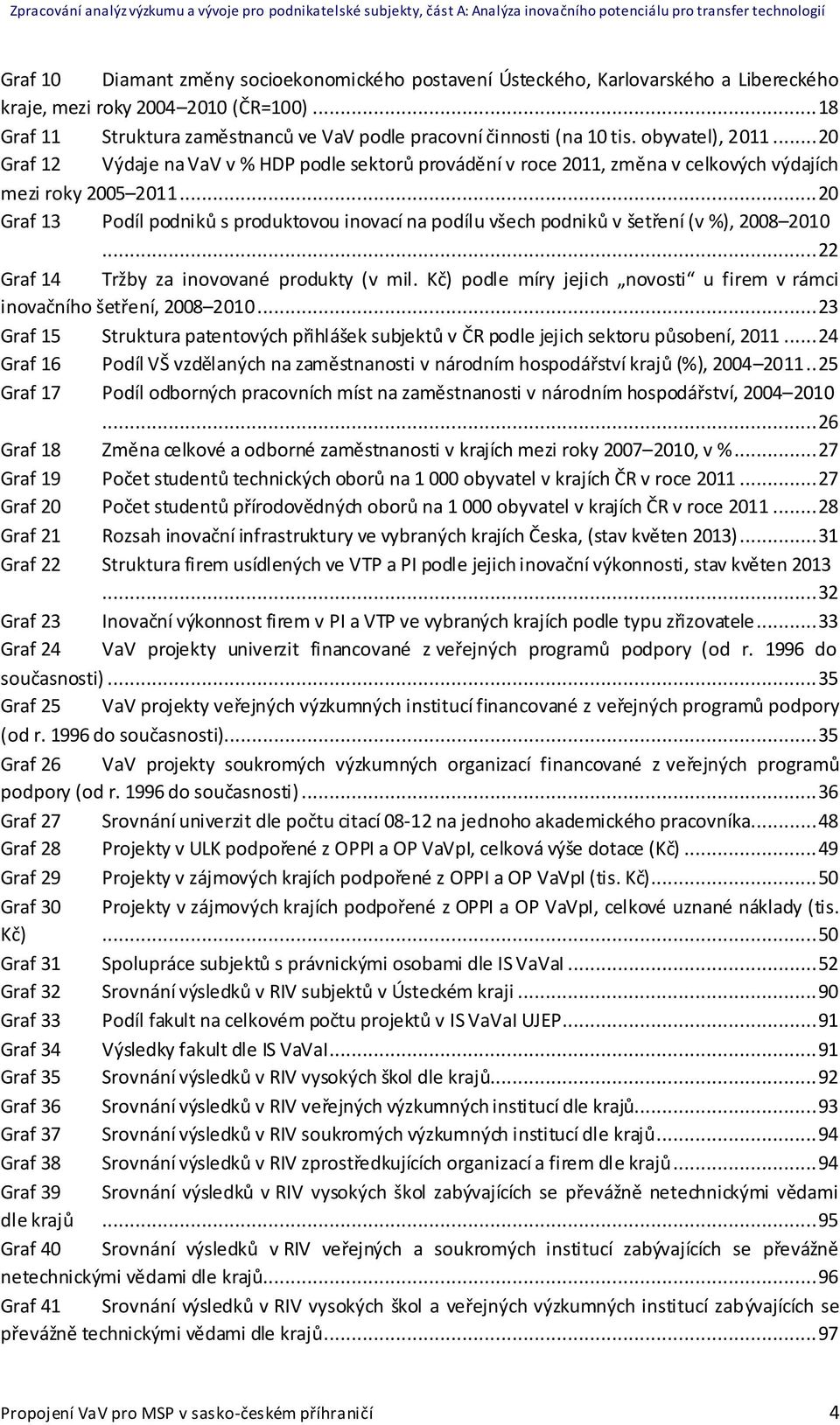 .. 20 Graf 12 Výdaje na VaV v % HDP podle sektorů provádění v roce 2011, změna v celkových výdajích mezi roky 2005 2011.