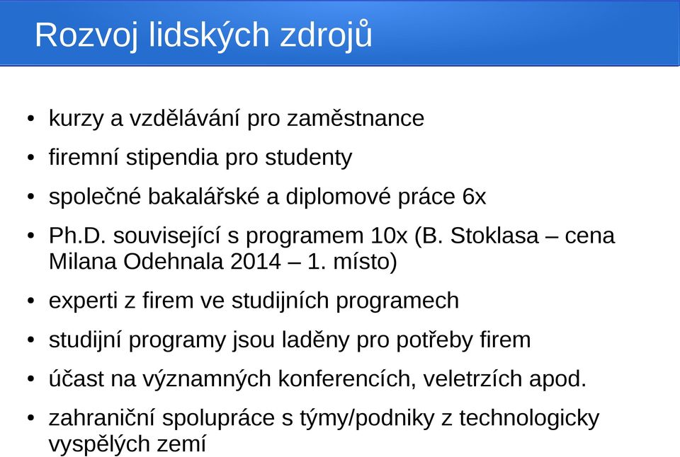 Stoklasa cena Milana Odehnala 2014 1.