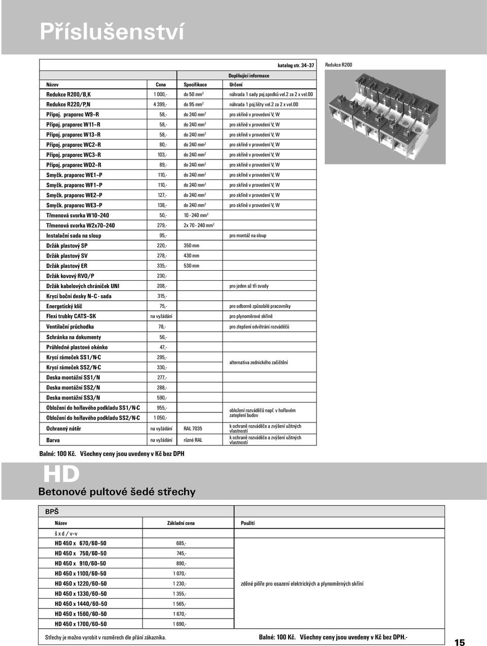 praporec W11 R 58,- do 240 mm 2 pro skříně v provedení V, W Přípoj. praporec W13 R 58,- do 240 mm 2 pro skříně v provedení V, W Přípoj.