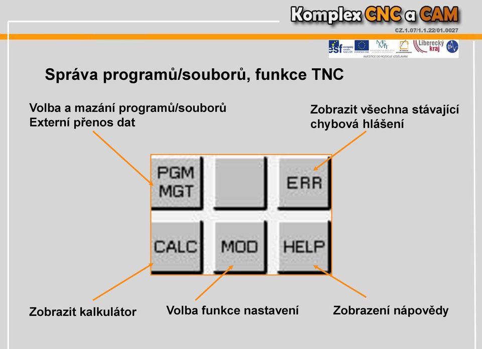 Zobrazit všechna stávající chybová hlášení