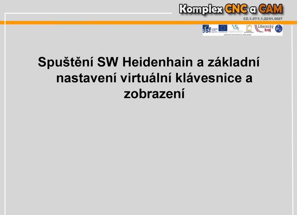 základní nastavení