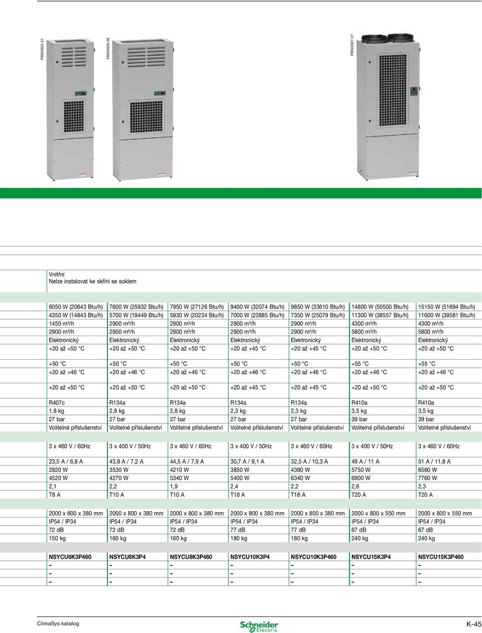 43 m³/h 29 m³/h 29 m³/h 29 m³/h 29 m³/h 29 m³/h 58 m³/h 58 m³/h Elektronický Elektronický Elektronický Elektronický Elektronický Elektronický Elektronický +2 až +5 C +2 až +5 C +2 až +5 C +2 až +45 C