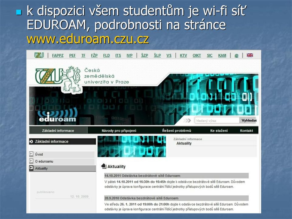 EDUROAM, podrobnosti