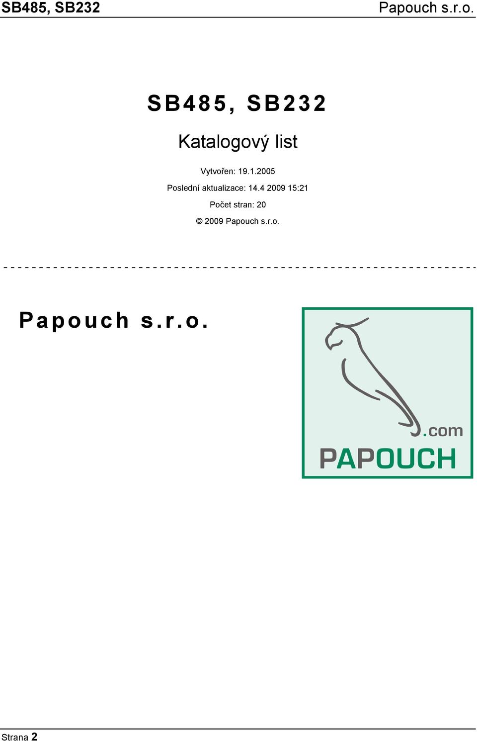 .1.2005 Poslední