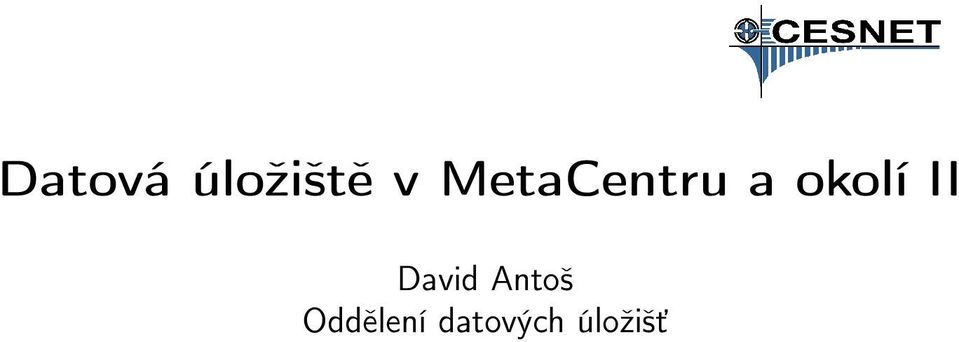 II David Antoš