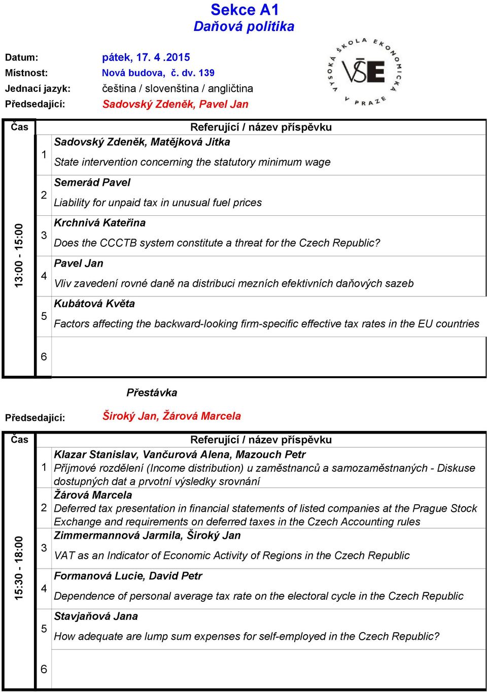 Kateřina Does the CCCTB system constitute a threat for the Czech Republic?