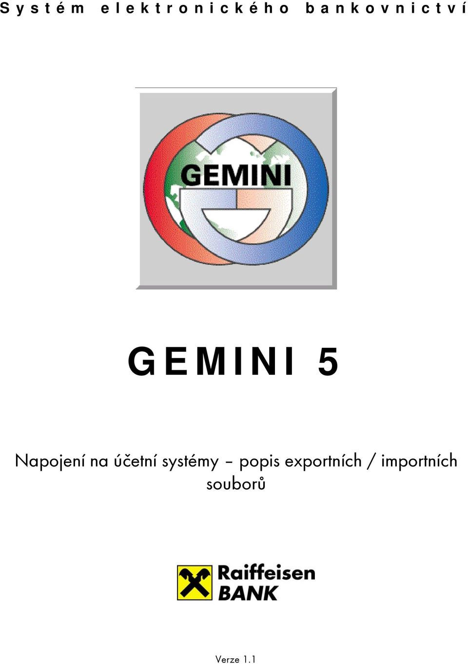 Napojení na účetní systémy