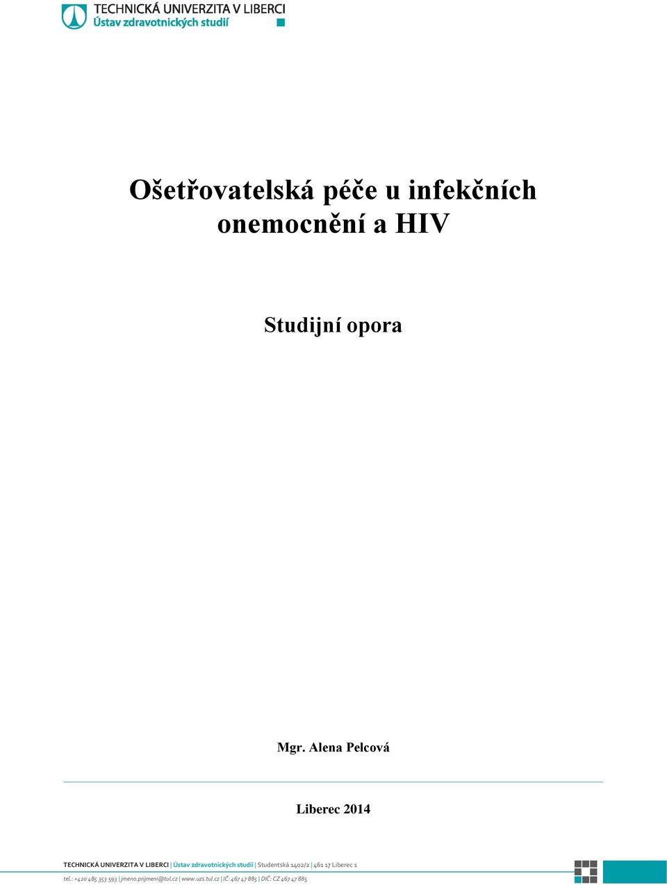 HIV Studijní opora Mgr.