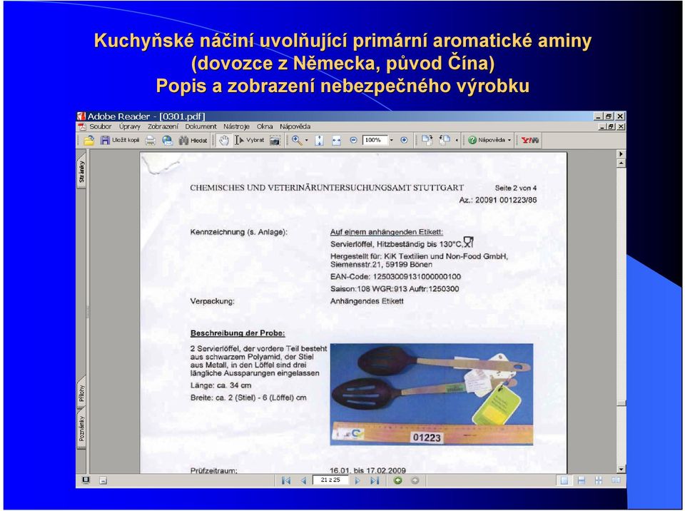 (dovozce z Německa, původ