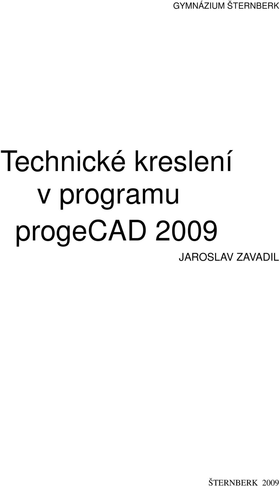 programu progecad 2009