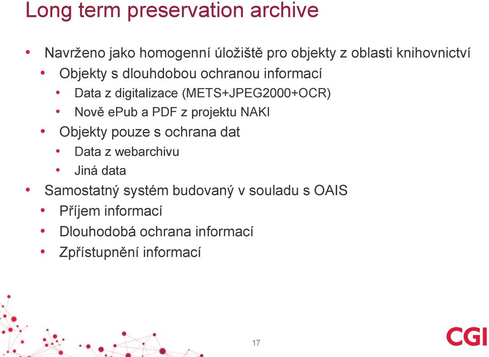 Nově epub a PDF z projektu NAKI Objekty pouze s ochrana dat Data z webarchivu Jiná data