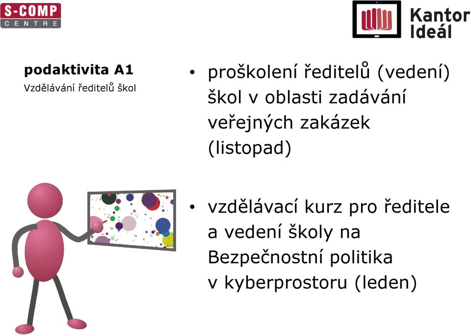 zakázek (listopad) vzdělávací kurz pro ředitele a