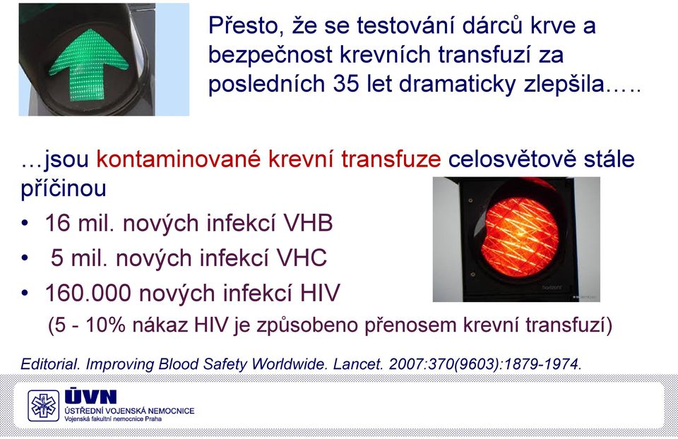 nových infekcí VHB 5 mil. nových infekcí VHC 160.