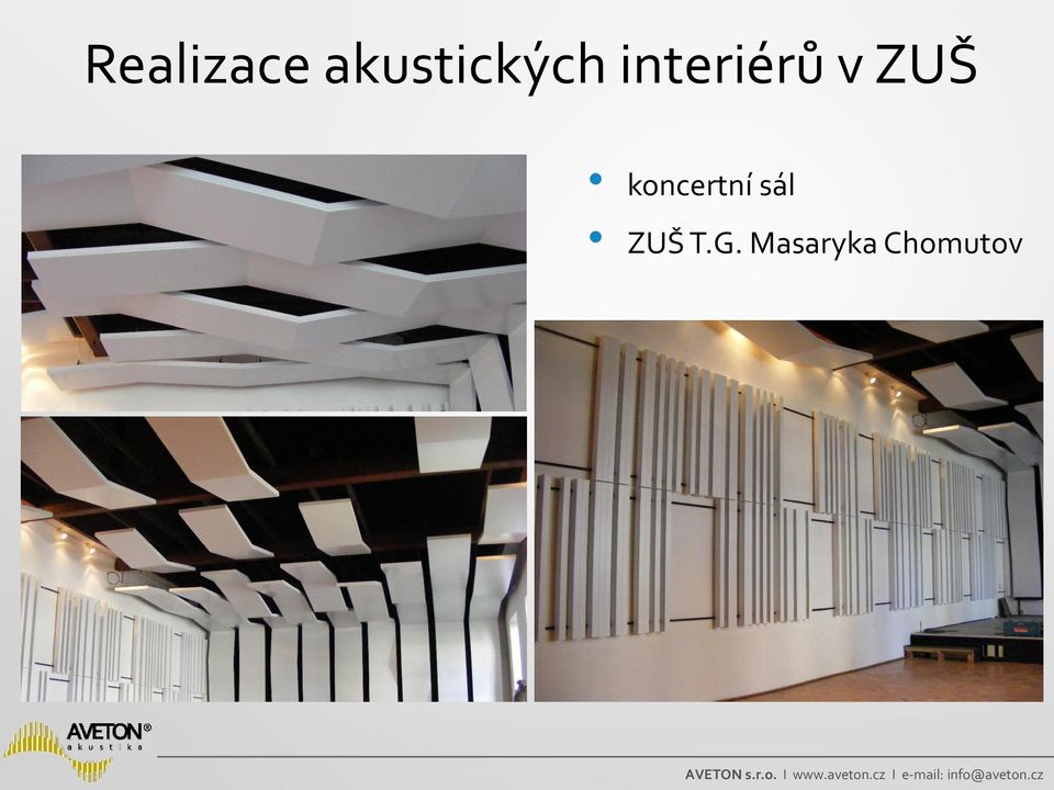 interiérů v ZUŠ