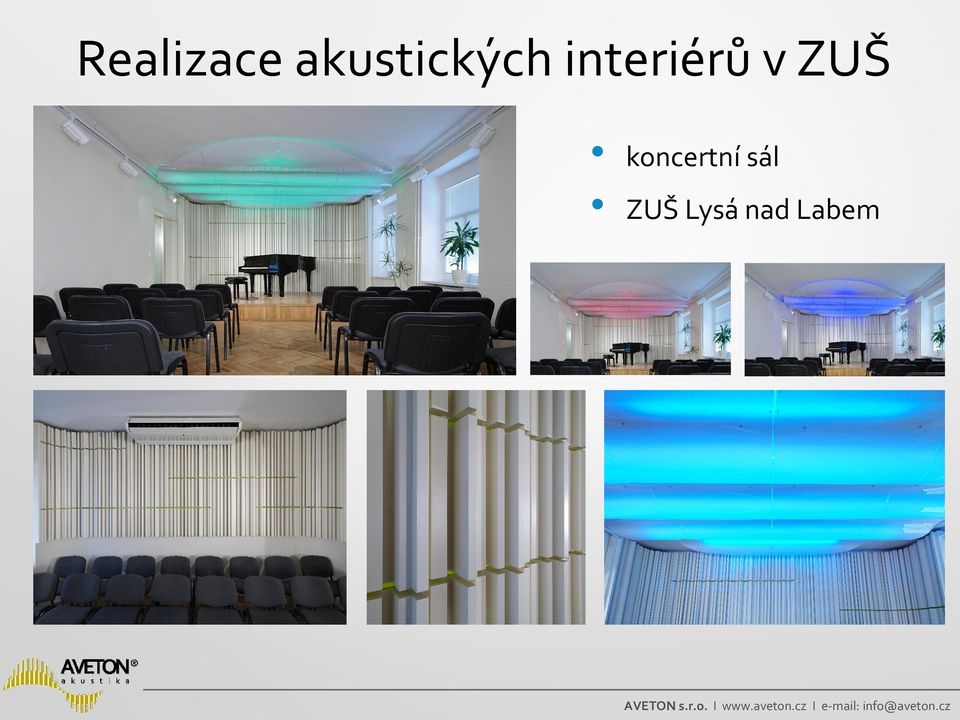 interiérů v ZUŠ