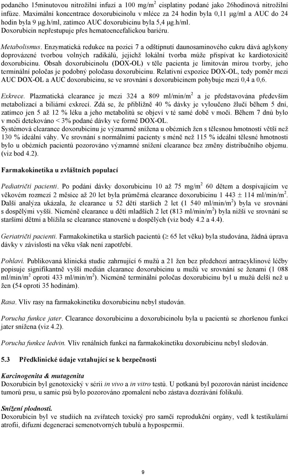 Metabolismus.