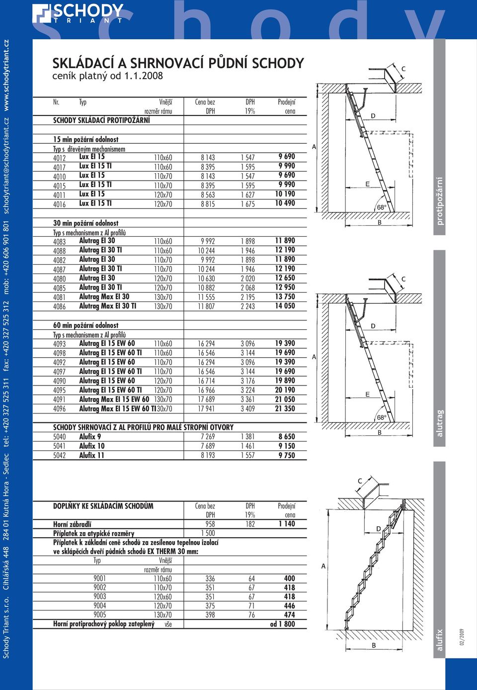 mechanismem z l profilů 93 98 92 97 90 95 91 96 0x 0x 0x70 0x70 0x70 0x70 0x 0x 0x70 0x70 0x70 0x70 0x 0x 0x70 0x70 0x70 0x70 ena bez PH 8 395 8 395 8 8 9 992 10 244 9 992 10 244 10 6 10 882 555 807